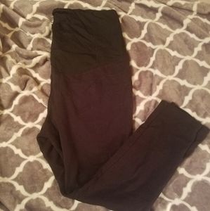 Black maternity pants